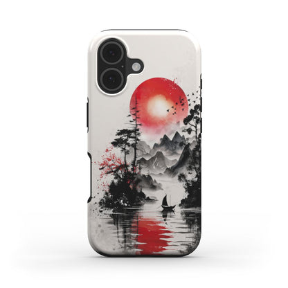 Phone Case "Crimson Dawn Voyage – A.D.S Accessory" – A.D.S Collection