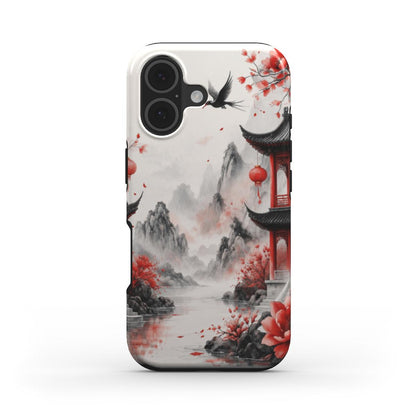Phone Case "Sakura Mist Sanctuary – A.D.S Accessory" – A.D.S Collection
