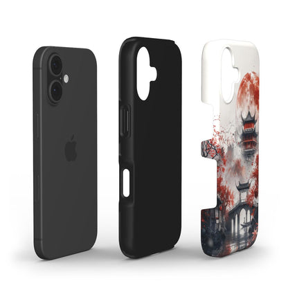 Phone Case "Crimson Moon Sanctuary – A.D.S Accessory" – A.D.S Collection